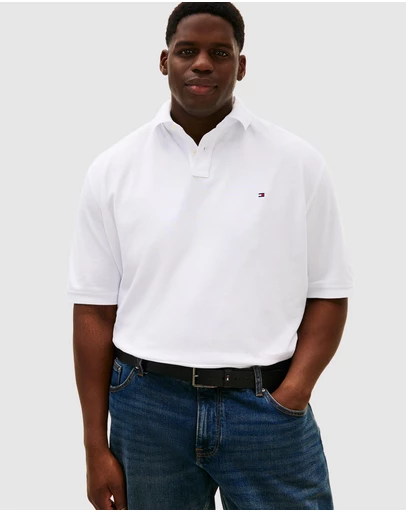 Tommy Hilfiger - Big & Tall 1985 Regular Fit Pique Polo Shirt