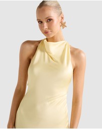 Forever New - Audrey Satin Backless Maxi Dress