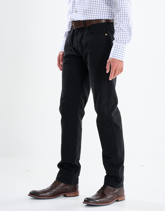 3 Wise Men - 3 Wise Men Braxton Chino Pant - Black