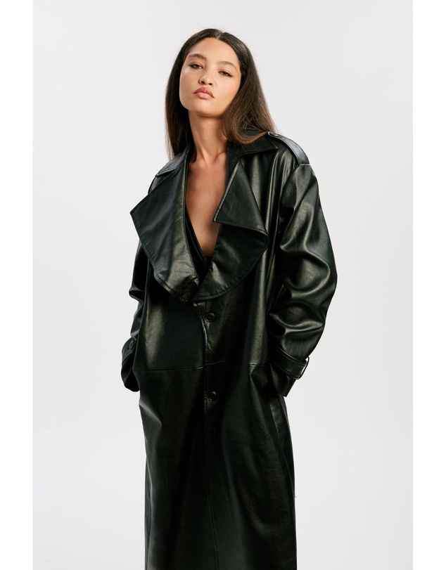 Bardot - Reilia Vegan Leather Coat