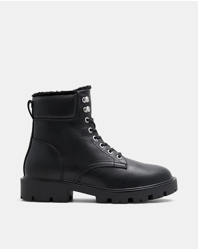 Call It Spring - Carolyne Winter Lace Up Boots