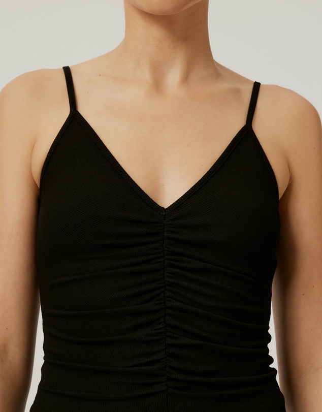 Calli - Gathered Rib Tank