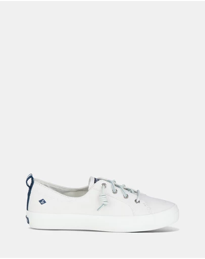 Sperry - Crest Vibe Canvas White Linen- Women's 