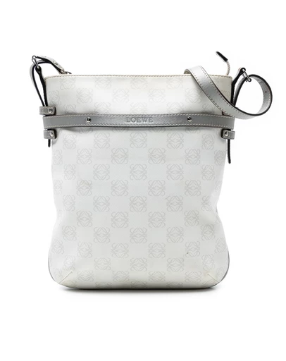 Pre-Loved by Azura Reborn - Pre-Loved Anagram Coated Canvas Crossbody