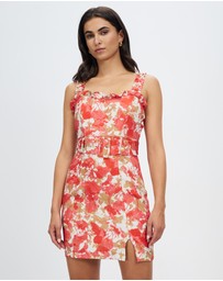 Honey and Beau - Venture Out Tie Dress