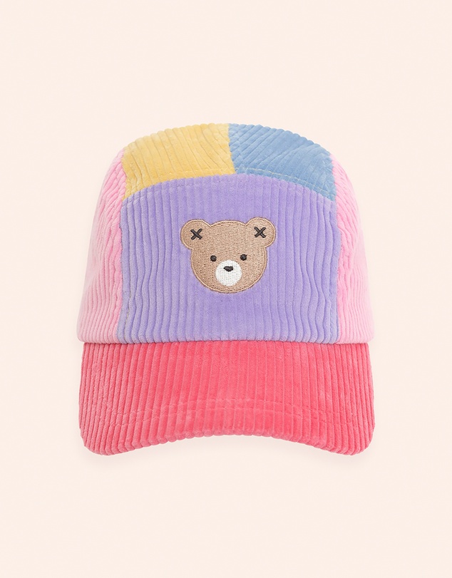 Huxbaby - Colour Block Cord Panel Cap - Babies-Kids