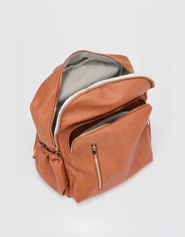 Laura Jones - Round Top Baby Backpack