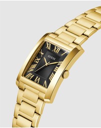 GUESS - Guess Men's Gold Tone 33.7mm Analogue Watch