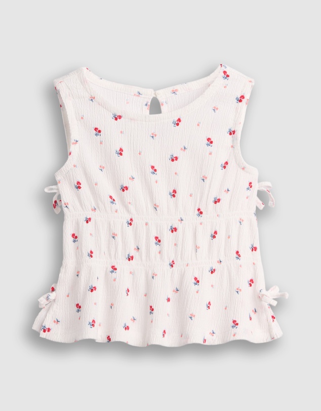 GAP - Sleeveless Crinkle Knit Top - Babies-Kids