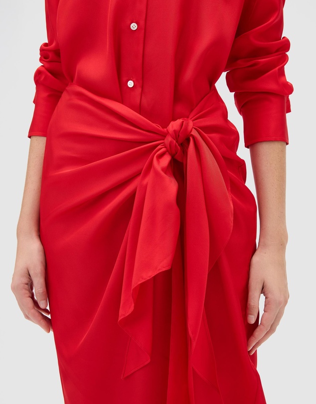 Oroton - Silk Sarong Dress