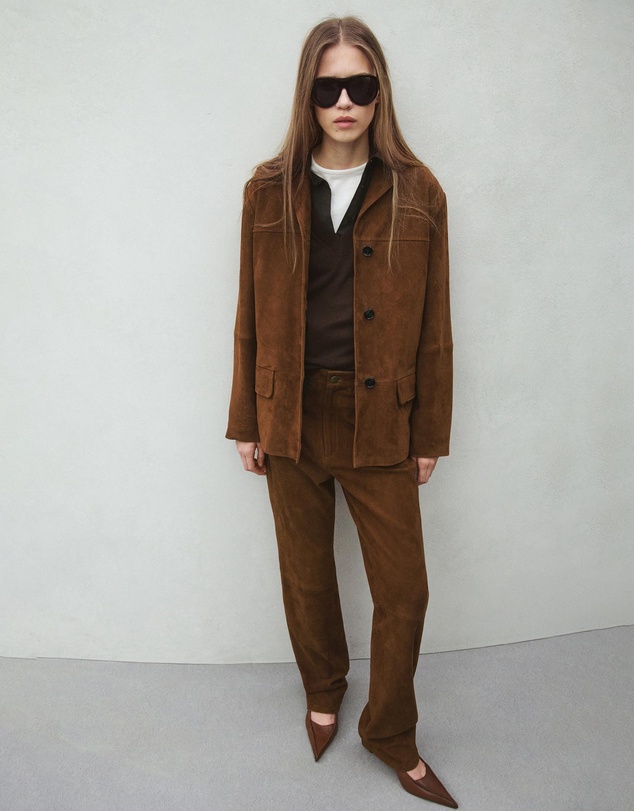 M.N.G - Straight Blazer with Front Stitching