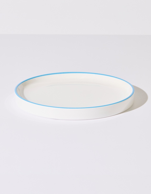 House of Nunu - Biggie Melamine Plate in Sky Blue
