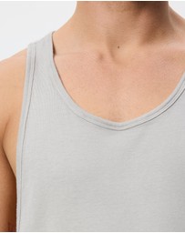 Surrounded By Ghosts - Lawsonite Rib Knit Singlet