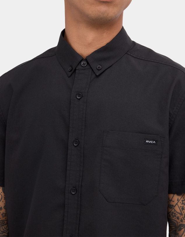 RVCA - Mens That'll Do Stretch Short Sleeve Shirt