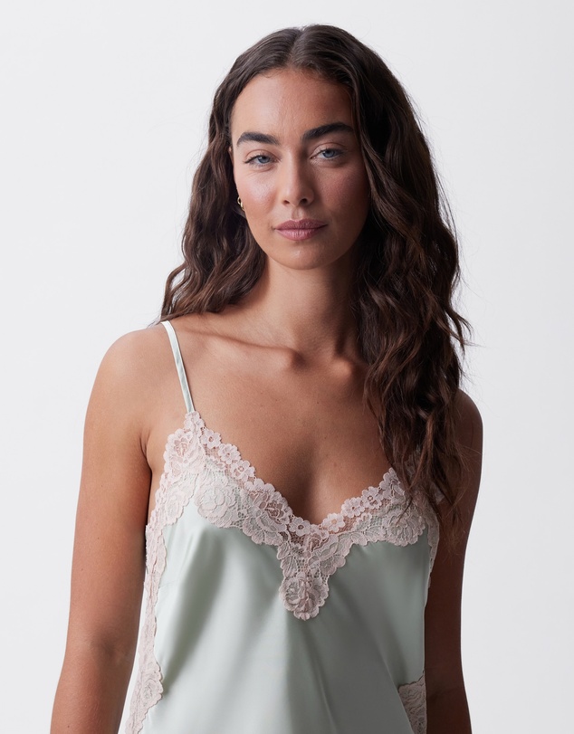 Bras N Things - Bethany Slip - Light Green