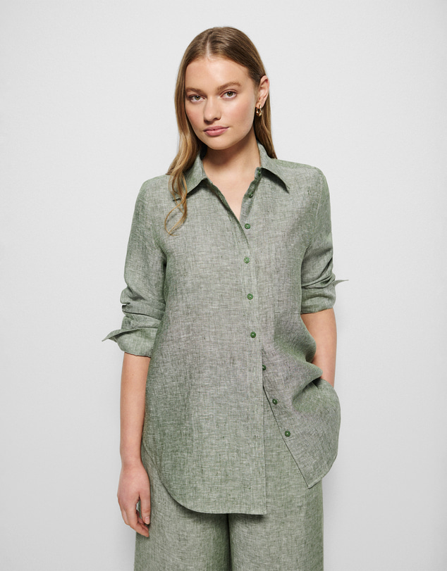 Commonry - Pocket Linen Shirt