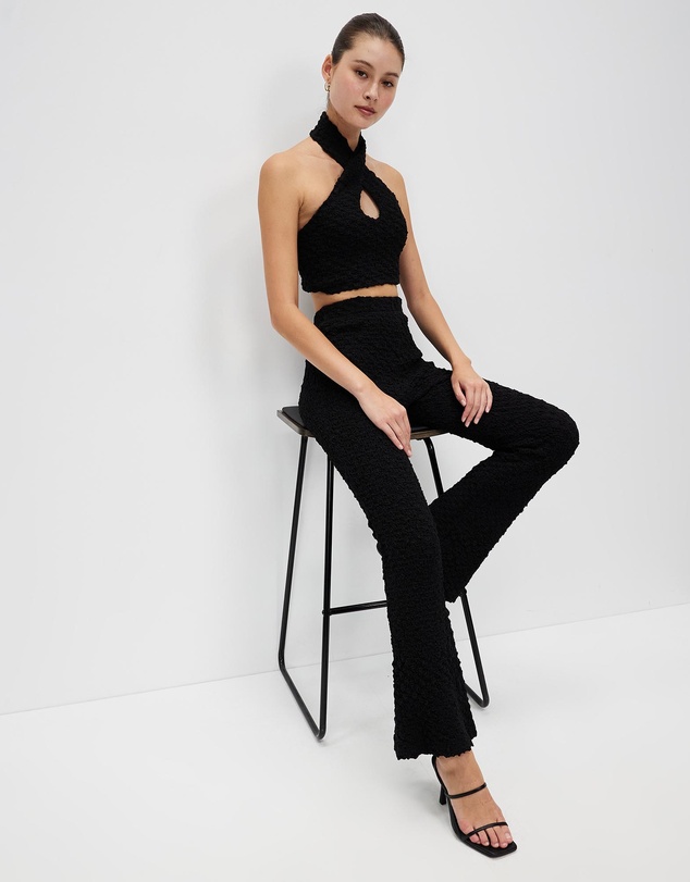 Third Form - Popcorn Halter Top