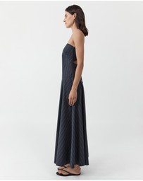 St. Agni - Strapless Rouleau Dress