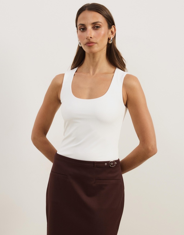 Atmos&Here - Jersey Scoop Neck Tank