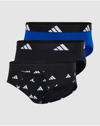 adidas Sportswear - 3 Pack Active Flex Cotton Brief Underwear