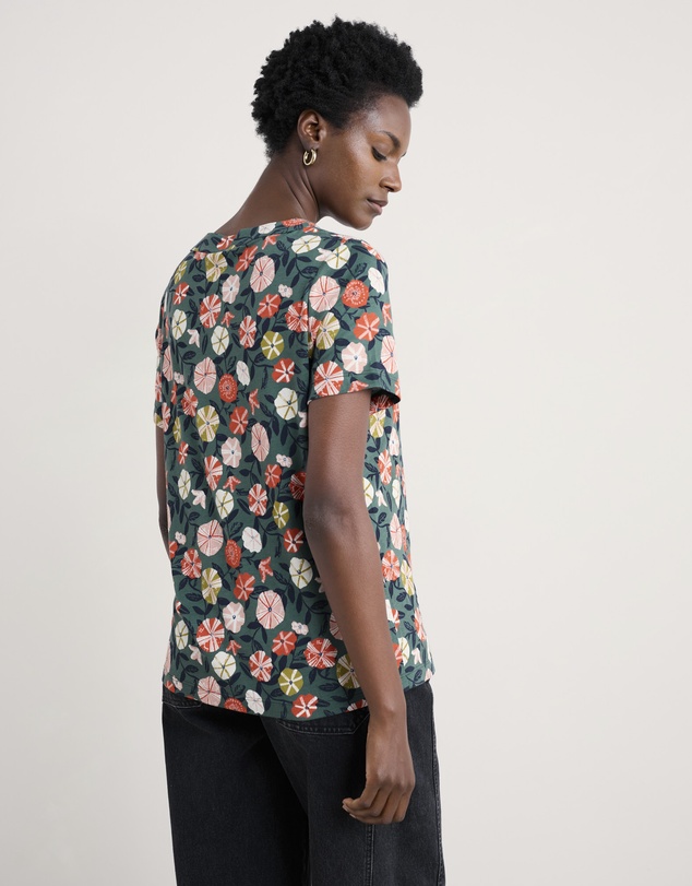 Seasalt - Barnoon Jersey Printed Short-Sleeve Top