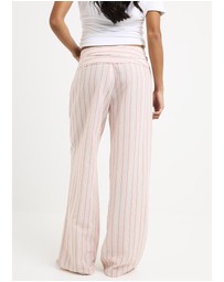 Subtitled - Ines Stripes Low Rise Pants