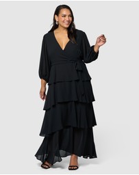 Pink Dusk by Curve Project - Temptress Maxi Dress