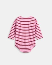Seed Heritage - Logo Stripe Bodysuit
