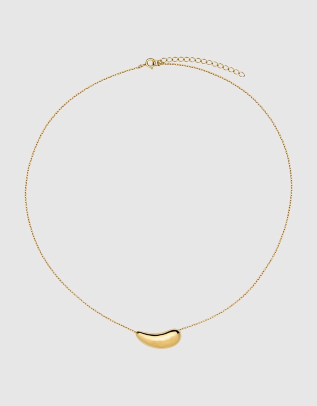 Najo - La Muse Yellow Gold Necklace (45cm+ext)