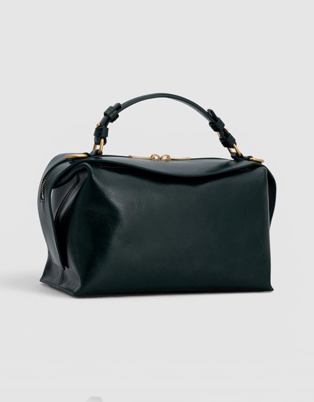 Oroton - Mica Small Bowler Crackle