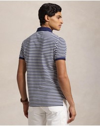 Polo Ralph Lauren - Custom Slim Fit Striped Mesh Polo Shirt