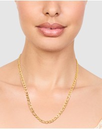 Lovisa - Waterproof Gold Plated Stainless Steel Figaro Necklace