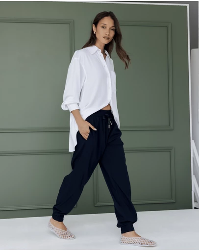 ALEXANDRA - Rune Pants Navy