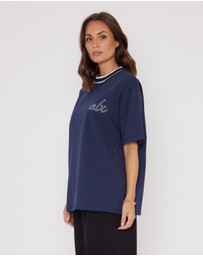 ALEXANDRA - Artie T-Shirt Navy