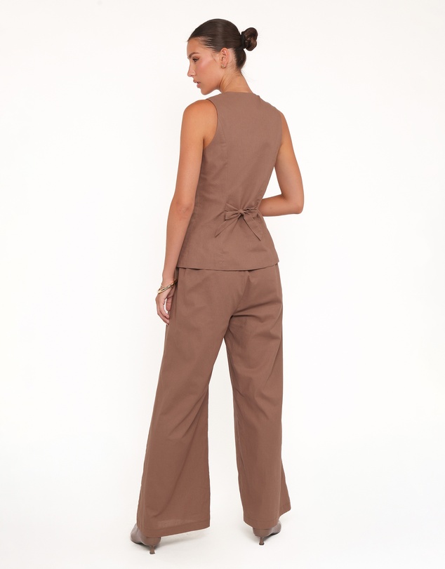 Petal & Pup - Caitlin Pant Set - Brown