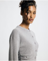 Lover - Dido Sculpted Wool Cardigan