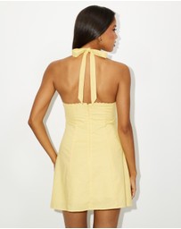 Dazie - Nora Linen Blend Mini Dress