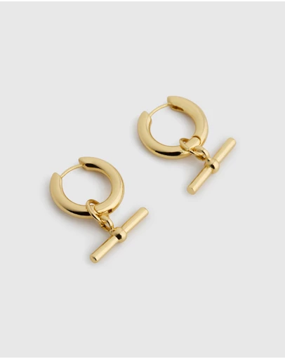 Oxford - Tiera T-Bar Earrings