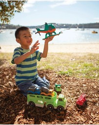 Bright Child - Bioplastic Transporter Vehicle 2 - Assorted