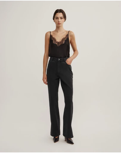 Witchery - Split Detail Denim Jeans