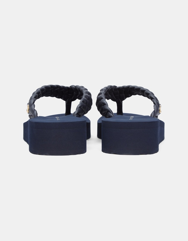 Tommy Hilfiger - Riri TH Wedge Cornrow Beach Sandals - Women's
