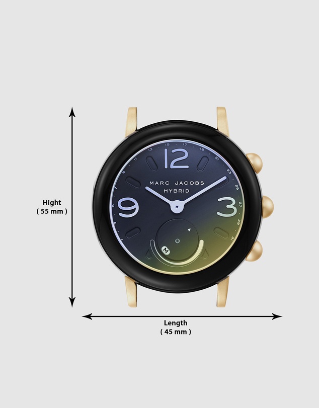 Marc Jacobs - Hybrid Smartwatch Riley Black