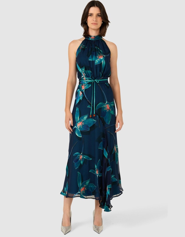 SACHA DRAKE - Topaz Testimony Midi Dress
