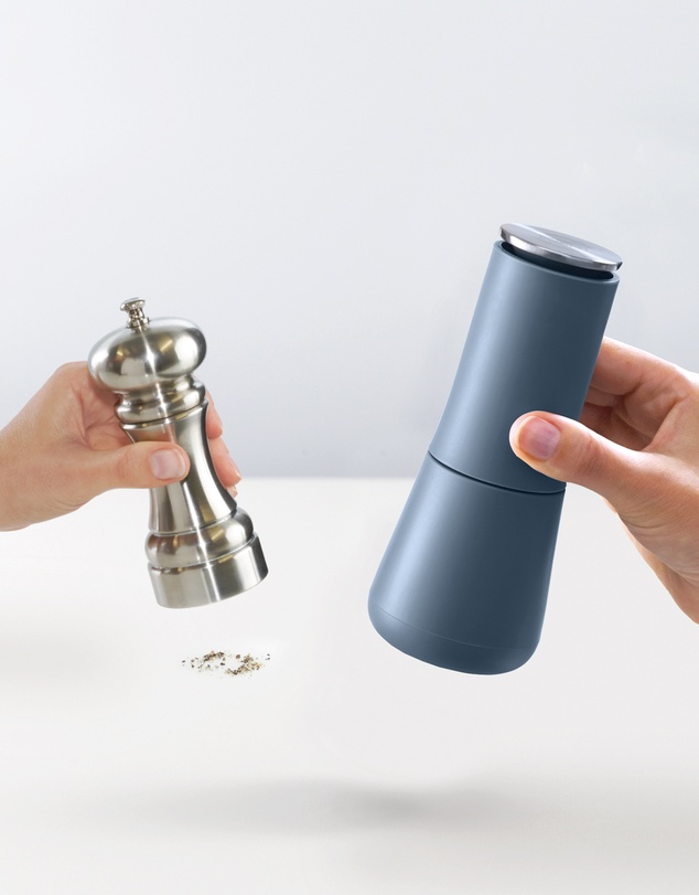 Joseph Joseph - Milltop™ Non-spill Salt & Pepper Mill Set - Editions (Sky)