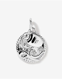 Michael Hill - Diamond Accent Aquarius Zodiac Pendant in Sterling Silver