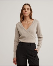 Witchery - Wrap Front Knit