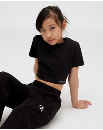 Calvin Klein Jeans - Relaxed Cropped Milano Top
