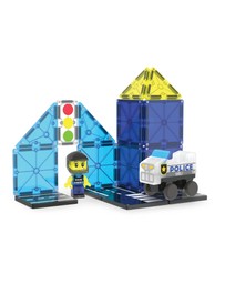 Magna-Tiles - MAGNA-TILES - Police Patrol - 20 Piece