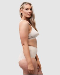 Naturana - Comfortable Wide Strap Plus Size Wirefree Bra