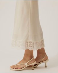 Tussah - Sadie Satin Lace Slip Skirt
